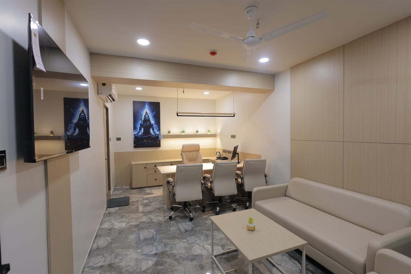 Consultation room at Atlas Hospital Gandhidham